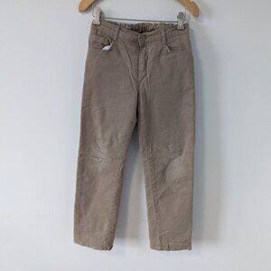 LC Waikiki Boy's Tapered Cotton Trousers, Size 9-10, Beige, Fleece Lined, Thick